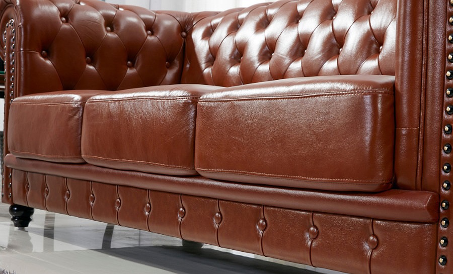 Europa A Leather Sofa Lounge Set